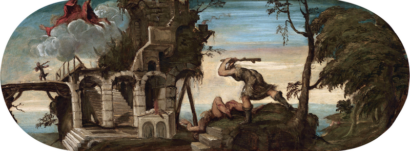 Kain dreper Abel - Jacopo Tintoretto