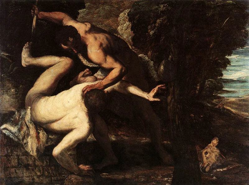 Kain dreper Abel (Le Tintoret) - Jacopo Tintoretto