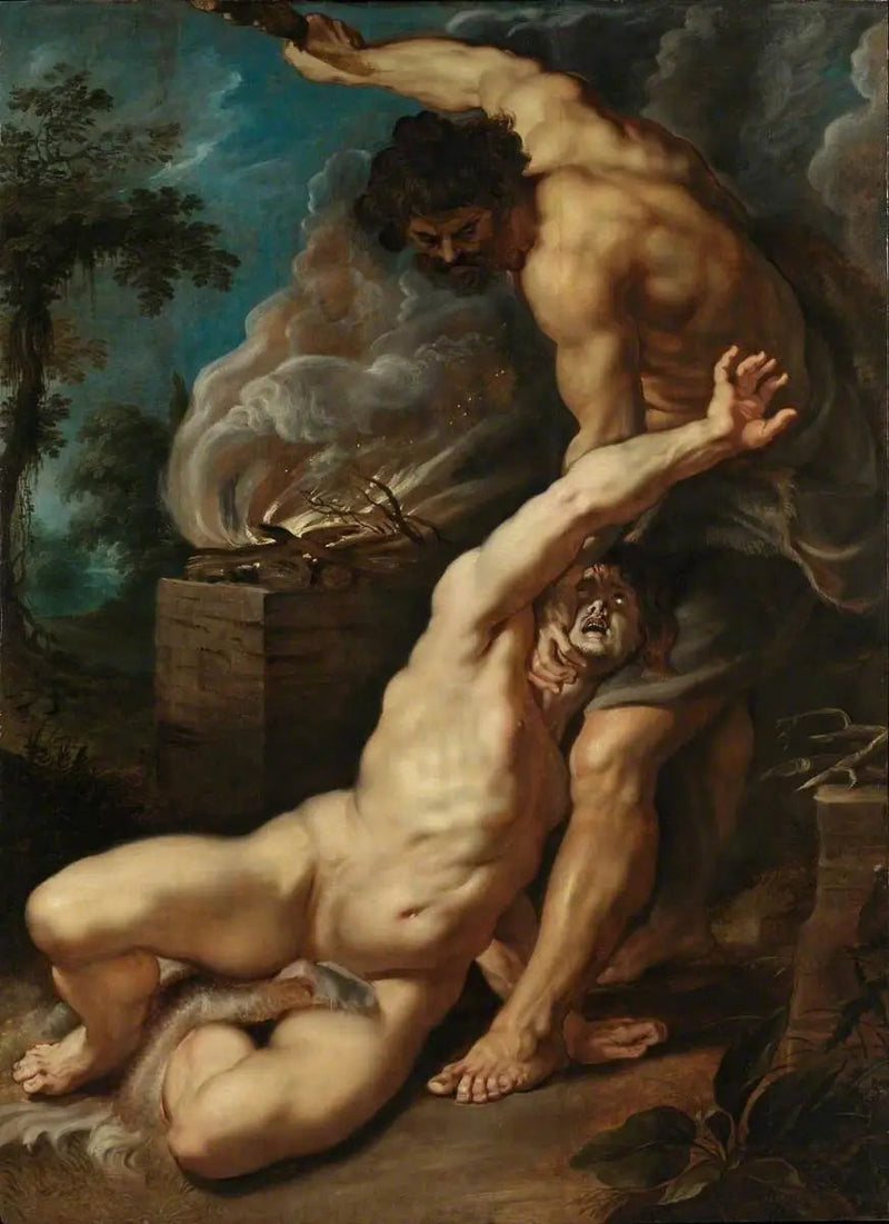 Kain som dreper Abel - Peter Paul Rubens