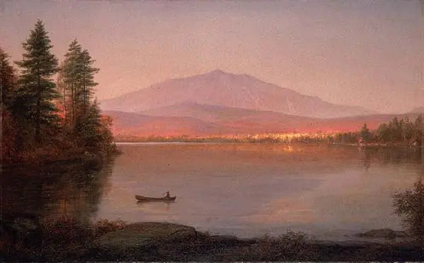 Camp Le Mont Katahdin de Millinocket - Frederic Edwin Church - Alpha Reproduction