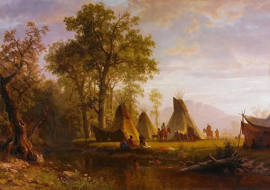 Indisk leir, sen ettermiddag - Albert Bierstadt

Source:
Campement indien, fin d'après-midi - Albert Bierstadt