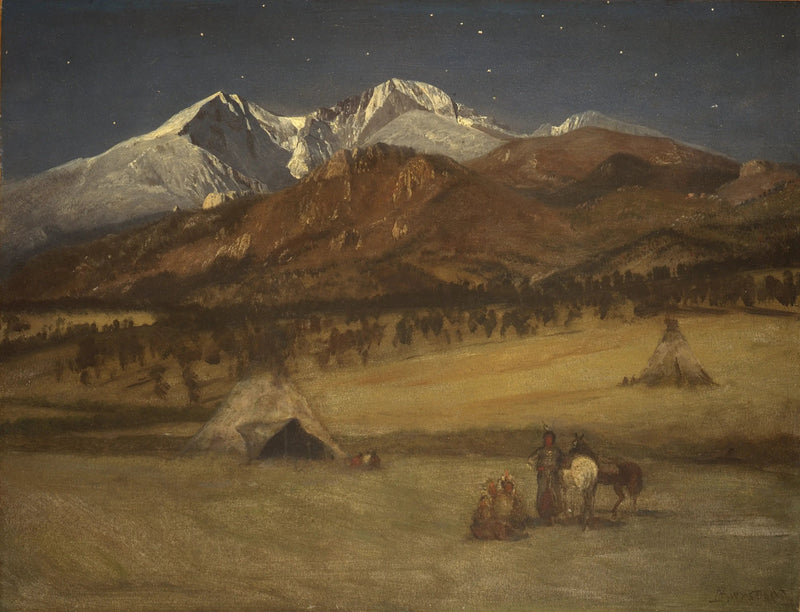 Indisk leirplass - Kveld - Albert Bierstadt

Source:
Campement indien - Soirée - Albert Bierstadt