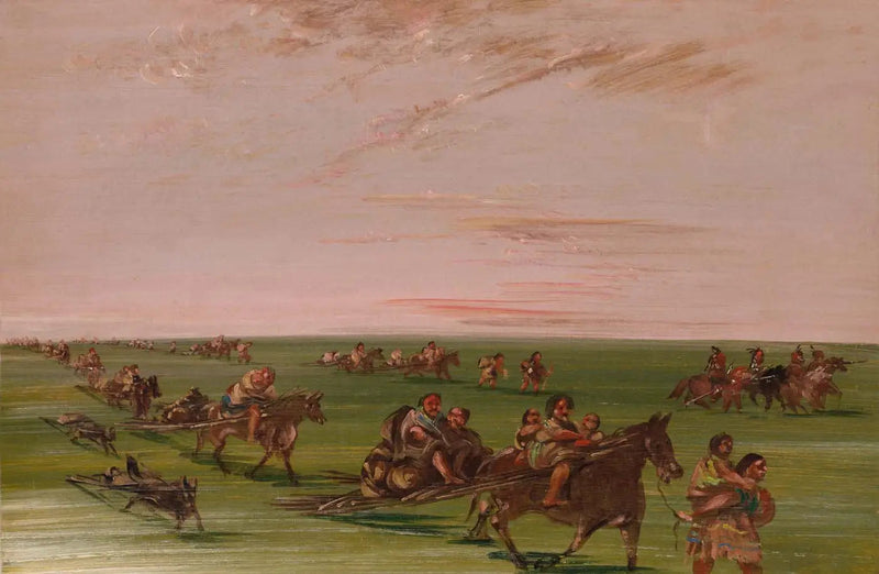 Mobil leirplass for Sioux-banden - George Catlin

Source:
Campement mobile de la bande des Sioux - George Catlin