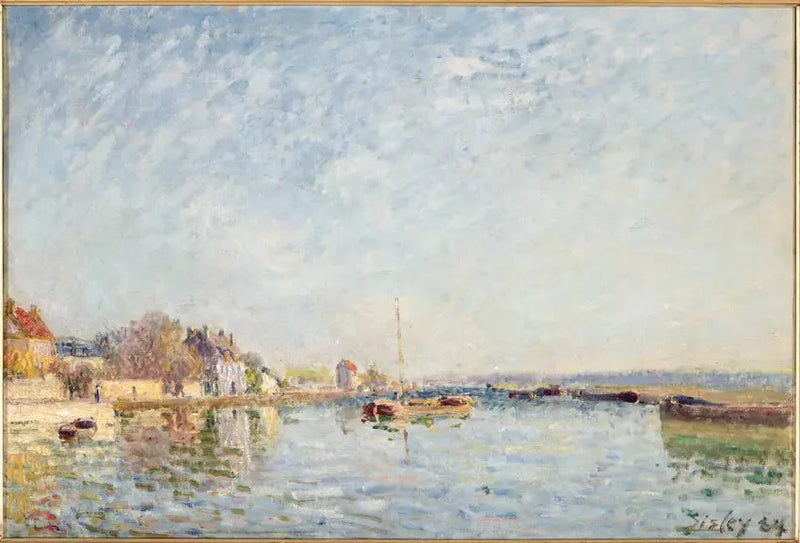 Loing-kanalen - Alfred Sisley