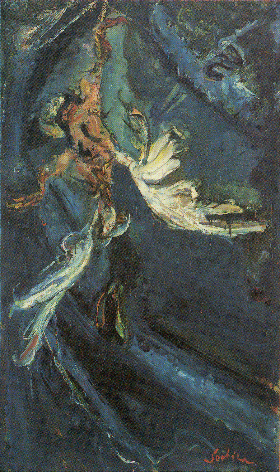 Hengende and - Chaim Soutine