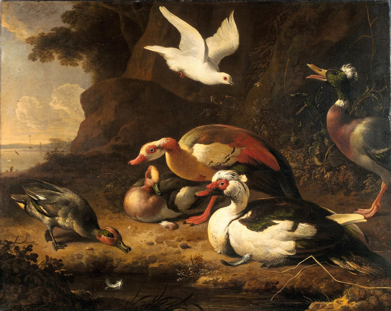 And, Melchior de Hondecoeter