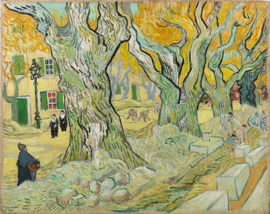 Veiarbeiderne - Vincent van Gogh