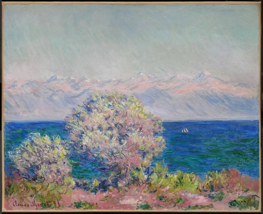 I Cap d'Antibes, i mistral vind W1176 - Claude Monet