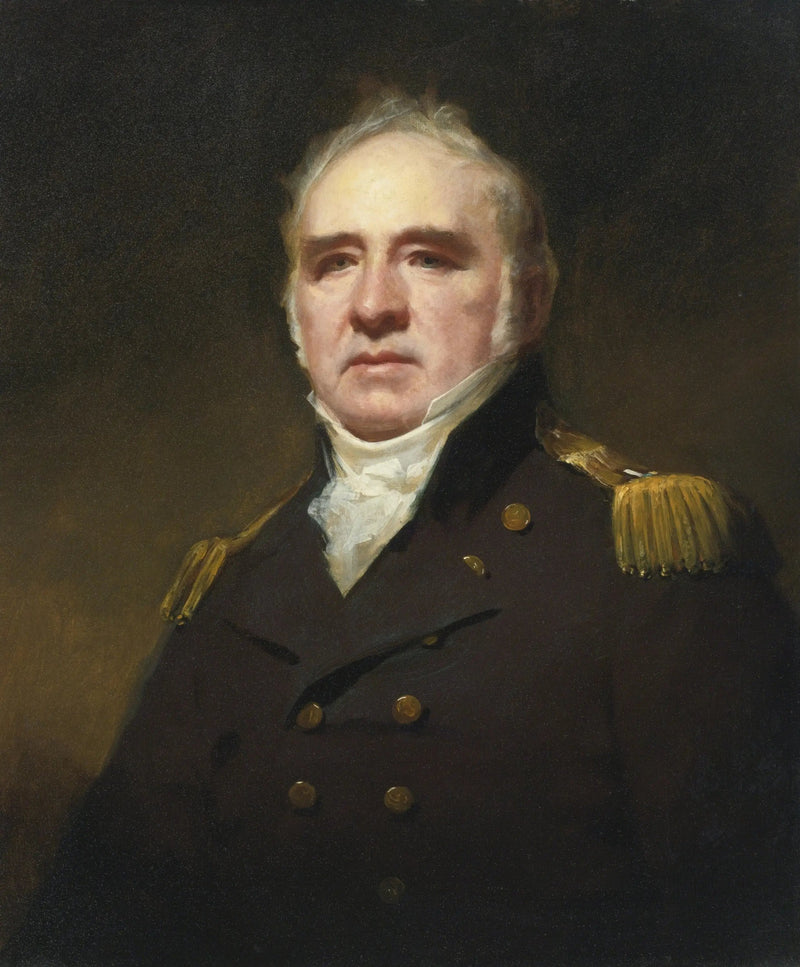 Kaptein James Forbes-Drummond, R.N., fra Hawthornden - Henry Raeburn