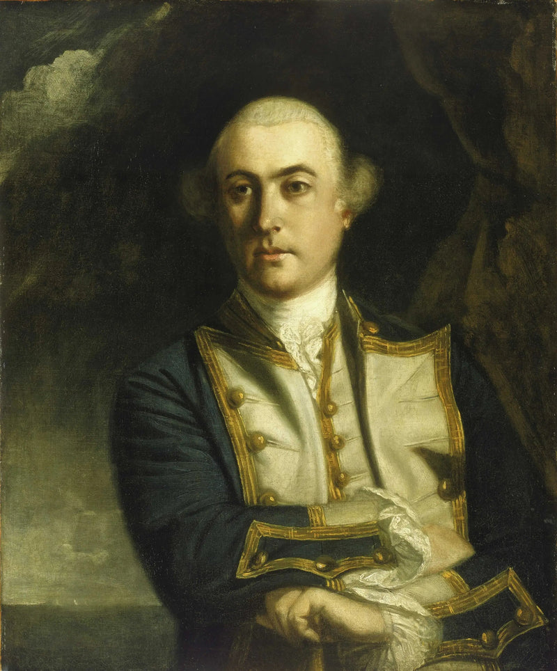 Kaptein den ærede John Byron, 1723-1786 - Joshua Reynolds