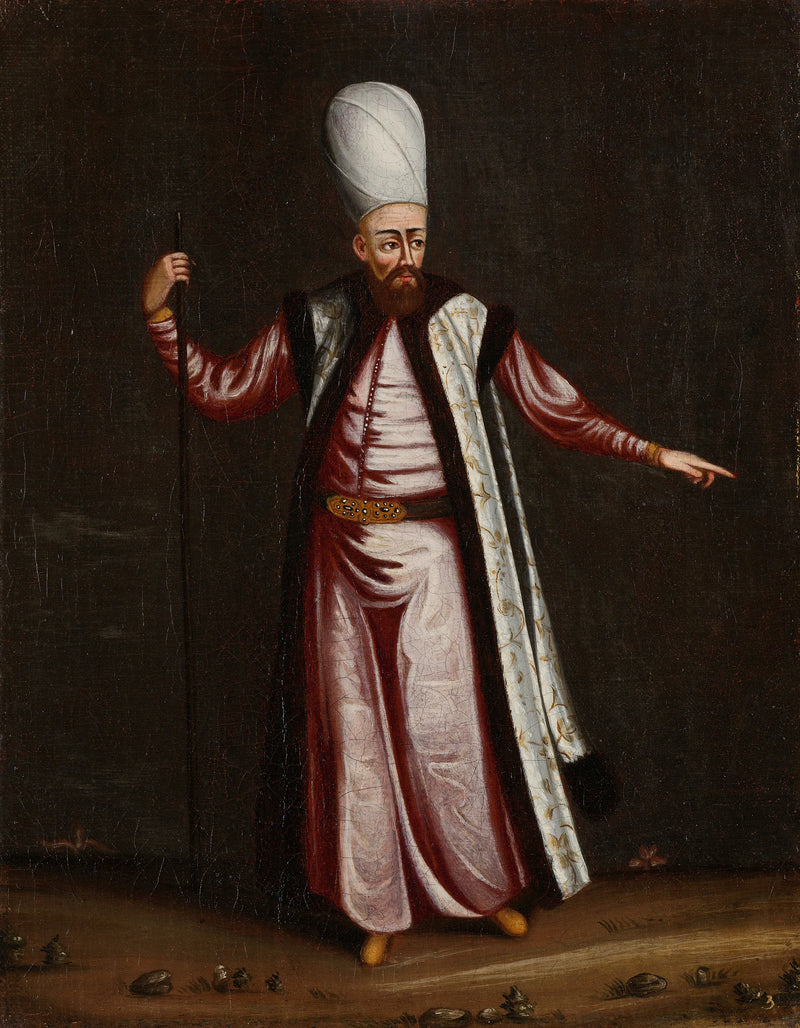 Le Capoudji Bachi, portier en chef du Sérail - Jean-Baptiste van Mour