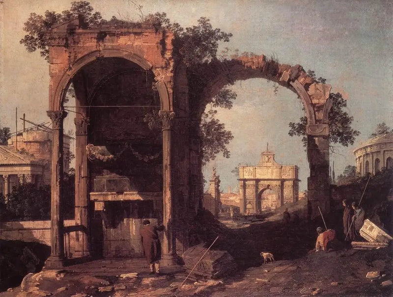Capriccio med ruiner og klassiske bygninger - Canaletto

Source:
Capriccio avec ruines et édifices classiques - Canaletto