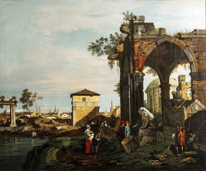 Caprice med ruiner og Portello-porten, i Padova - Canaletto

Source:
Caprice avec ruines et la Porte Portello, à Padoue - Canaletto