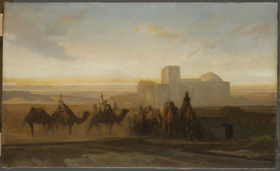 La Caravane - Alexandre-Gabriel Decamps