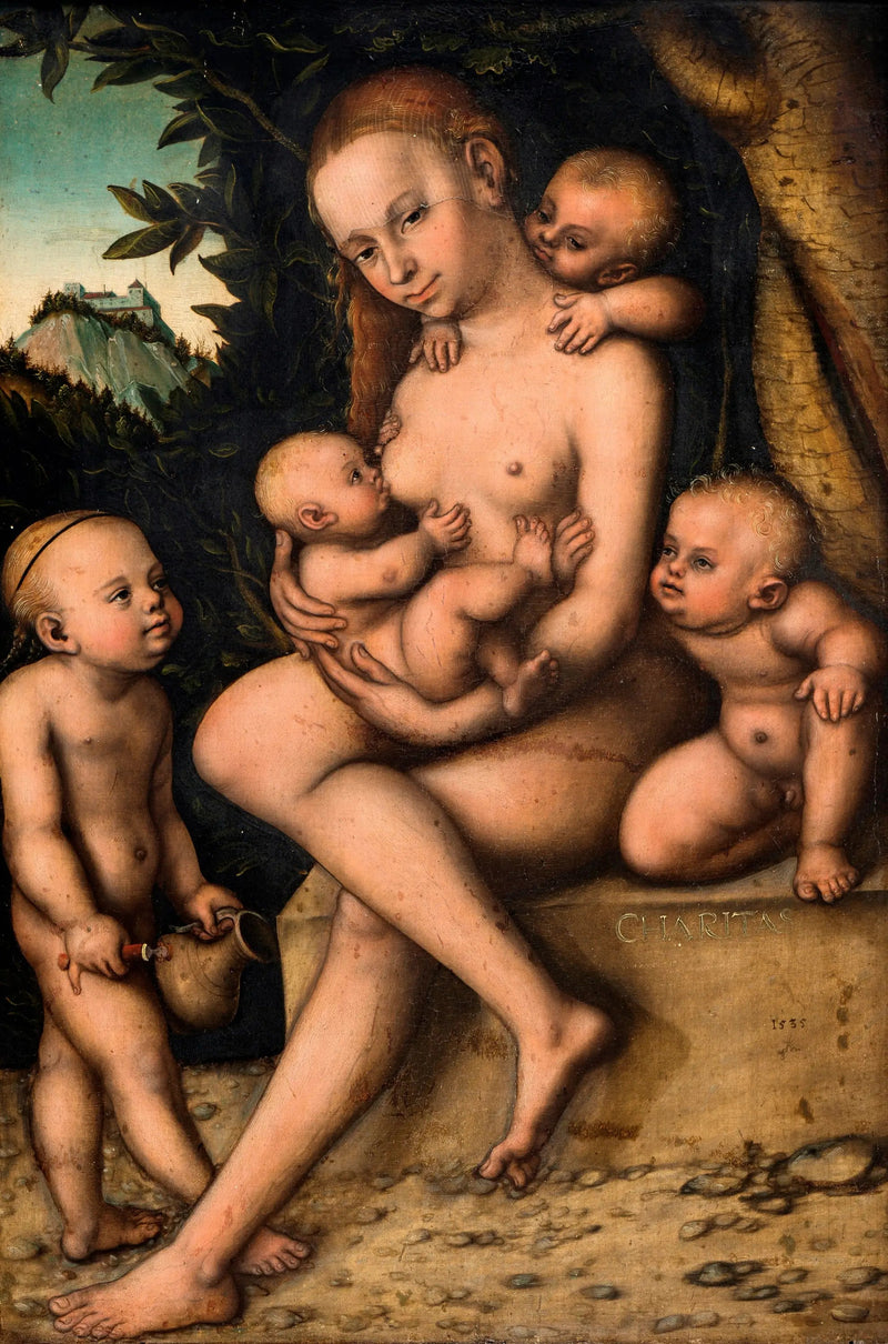 Caritas (Charité) - Lucas Cranach den eldre