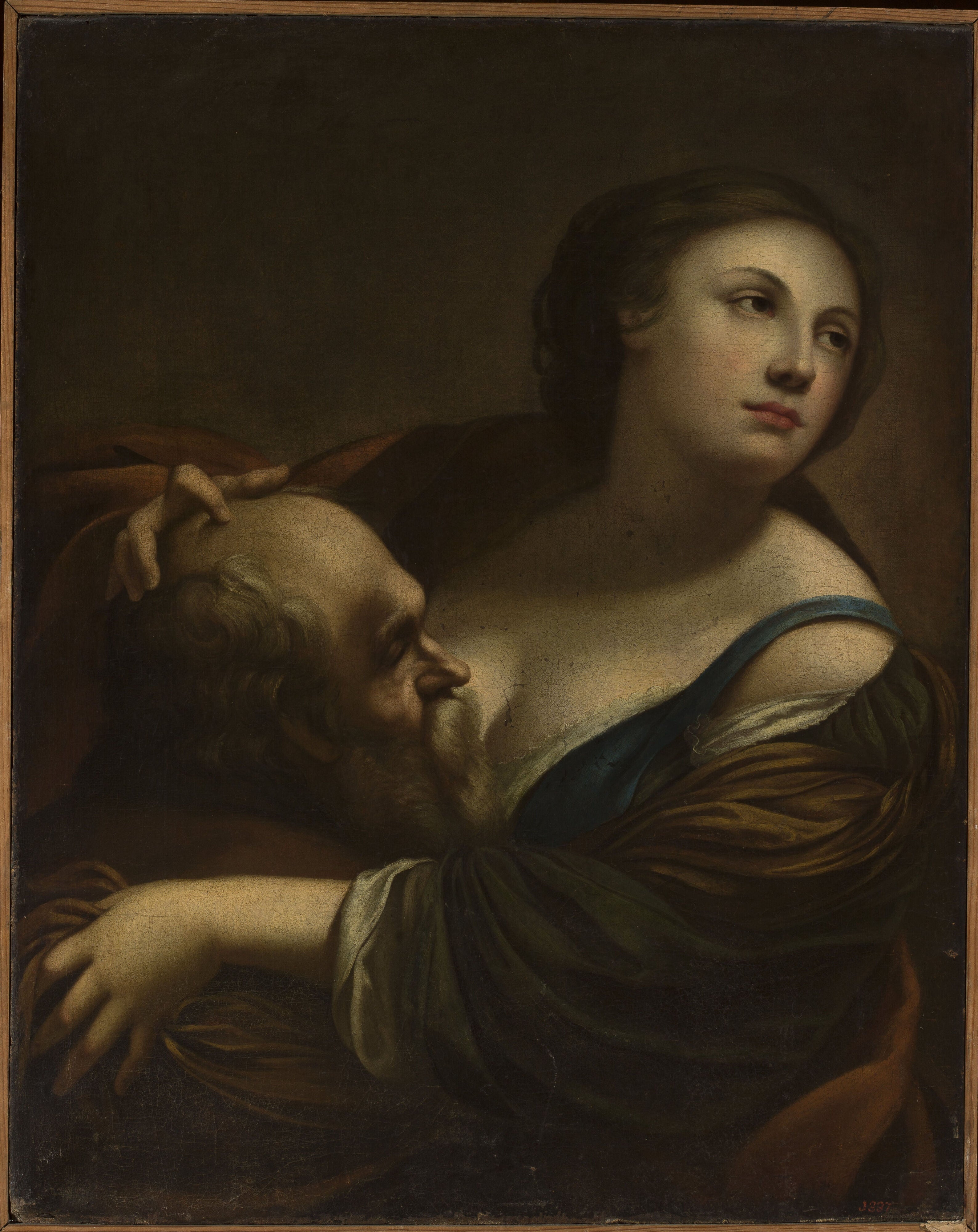 Caritas Romana - Simon Vouet image 1 copie peinte à la main à l’huile