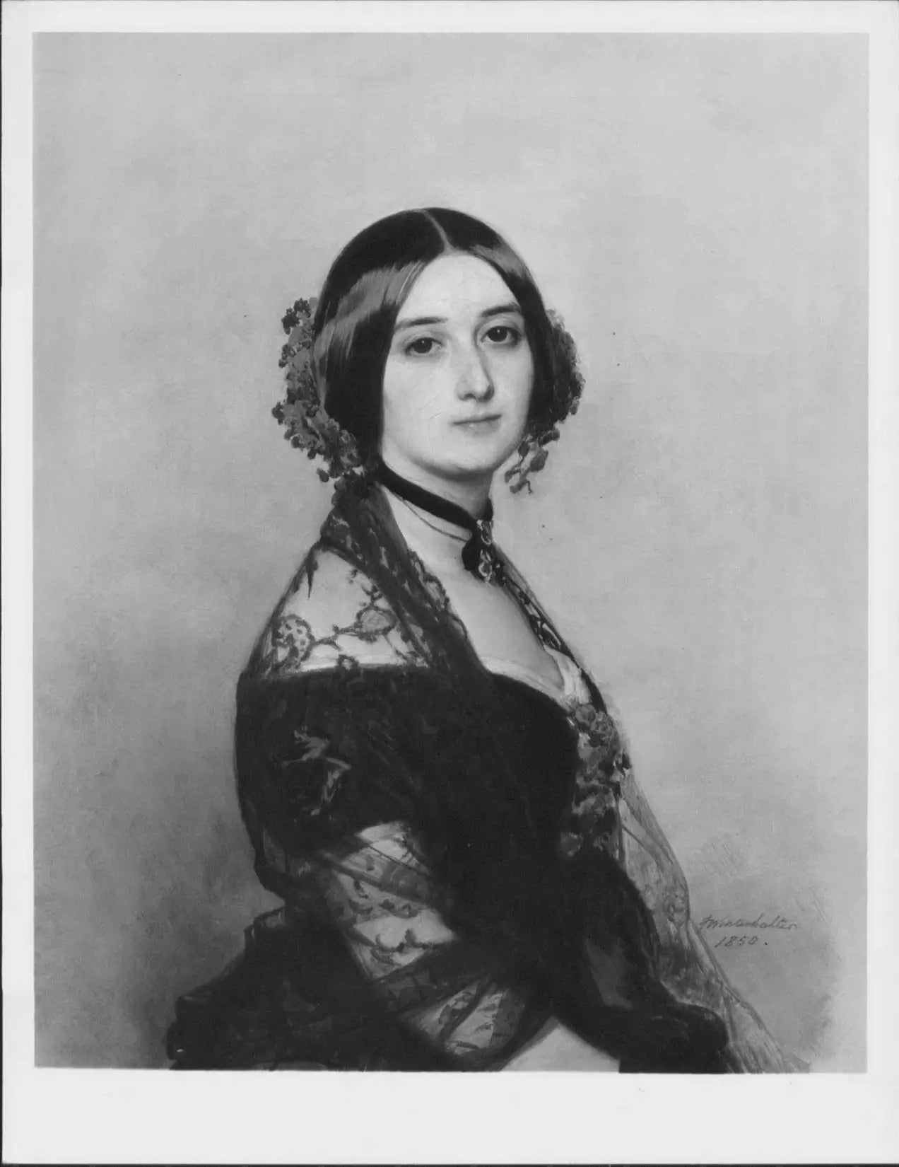 Caroline Dawson plus tard Lady Congleton (1822-1896) - Franz Xaver Winterhalter - Alpha Reproduction