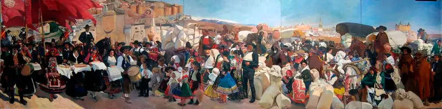 Castille, brødets fest - Joaquín Sorolla