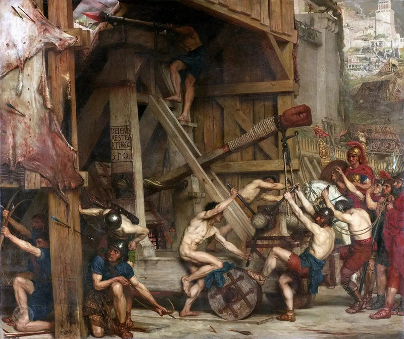 Katapulte - Edward Poynter

Source:
Catapulte - Edward Poynter
