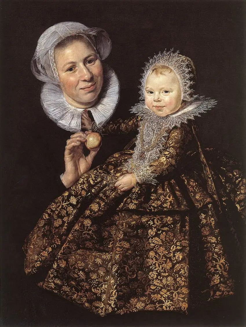 Catharina Hooft et sa nourrice - Frans Hals - Alpha Reproduction