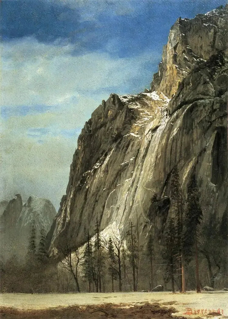 Katedralsteins, utsikt over Yosemite - Albert Bierstadt

Source:
Cathedral Rocks, une vue sur Yosemite - Albert Bierstadt