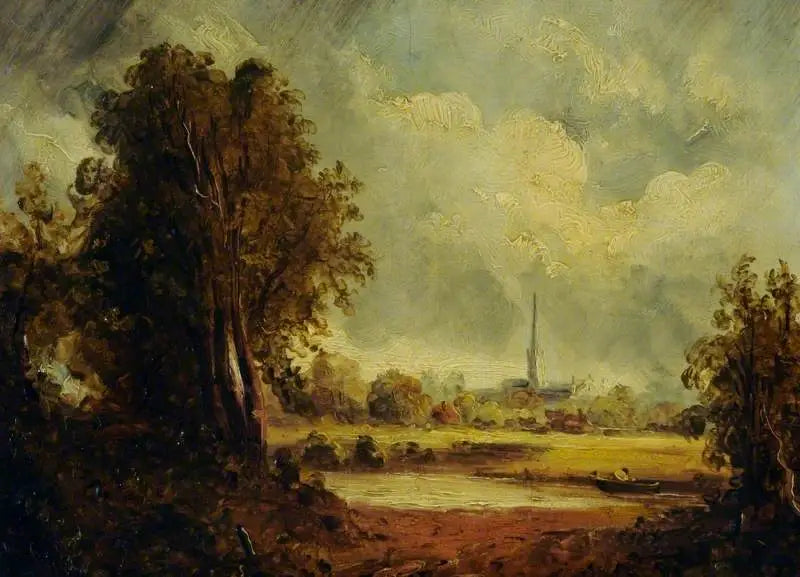 Salisbury-katedralen, Wiltshire - John Constable