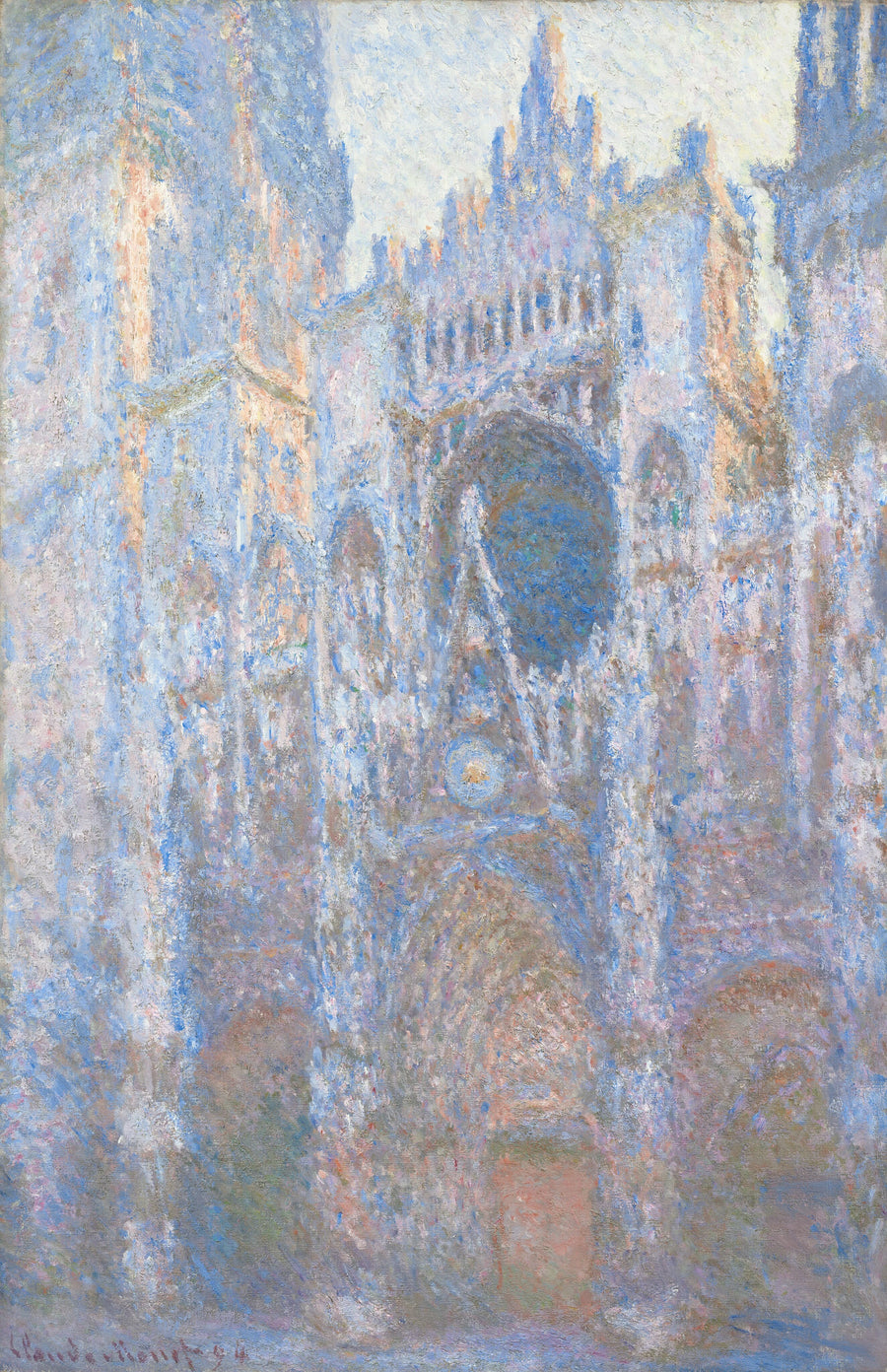 Rouen-katedralen, portalen - Claude Monet
