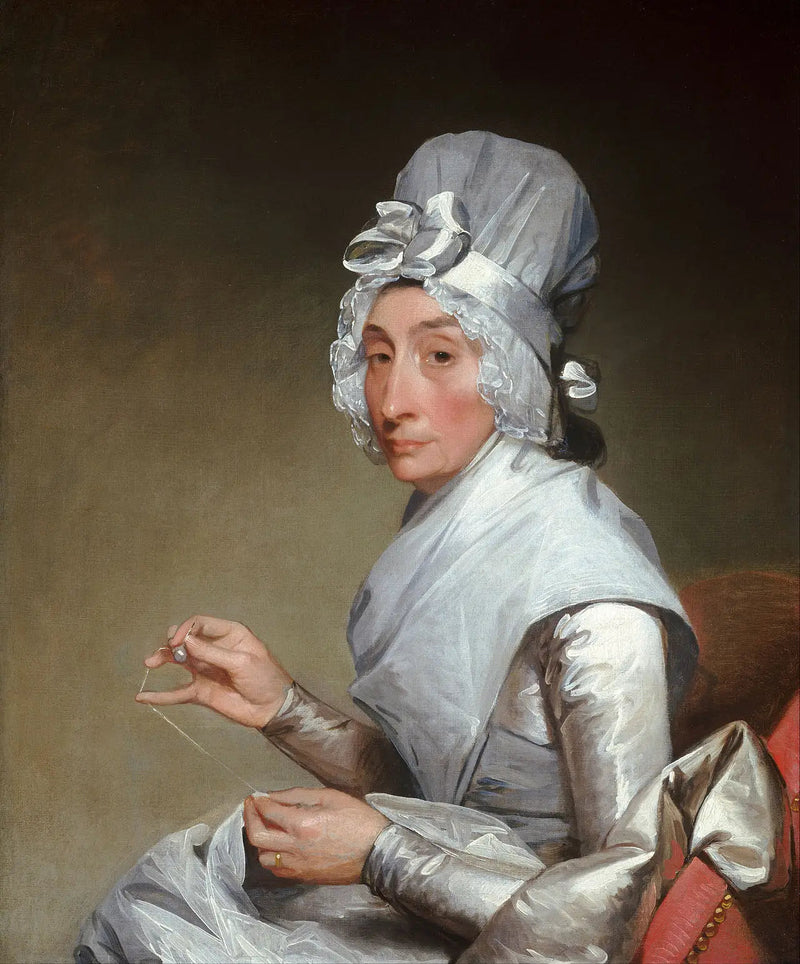 Catherine Brass Yates (Mme Richard Yates) - Gilbert Stuart

Source:
Catherine Brass Yates (Mme Richard Yates) - Gilbert Stuart