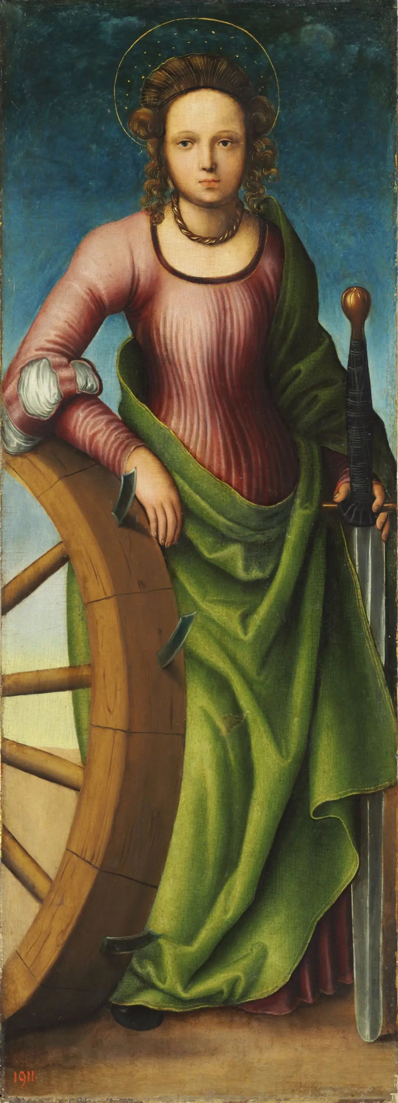 Katherine av Alexandria - Lucas Cranach den eldre