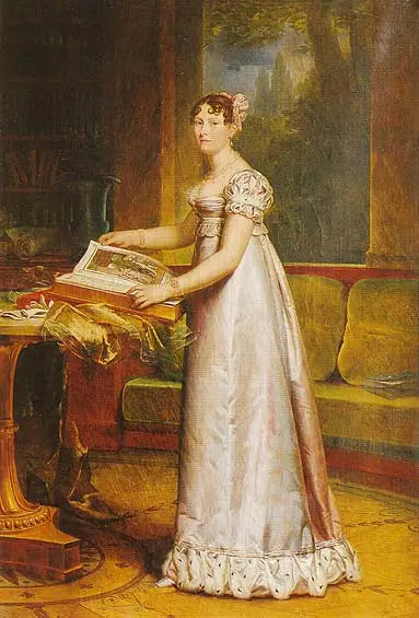 Catherine-Frédérique-Sophie-Dorothée av Württemberg, dronning av Westfalen (1783-1835) - François Gérard

Source:
Catherine-Frédérique-Sophie-Dorothée de Wurtemberg, reine de Westphalie (1783-1835) - François Gérard