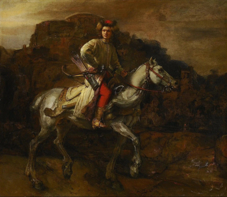 Den polske rytteren - Rembrandt