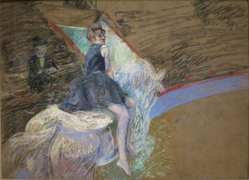 Rytter ved sirkus Fernando - Henri de Toulouse-Lautrec