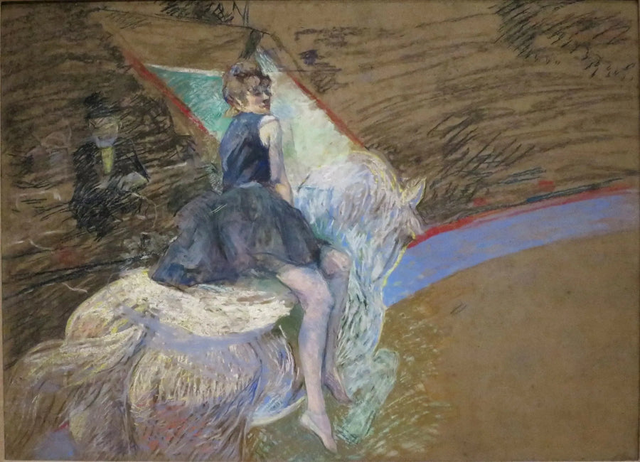 Rytter ved sirkus Fernando - Henri de Toulouse-Lautrec