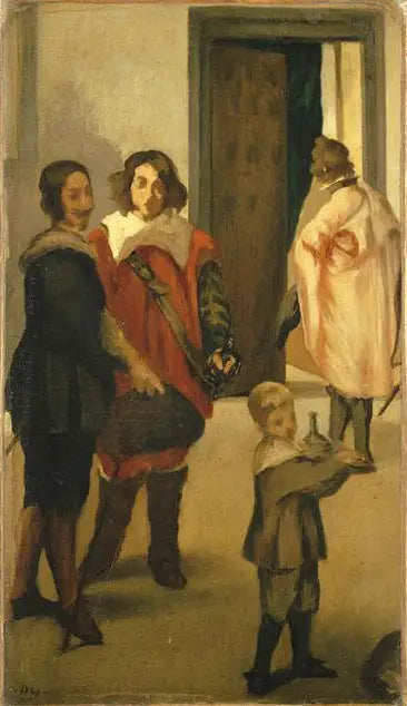 Spanske ryttere - Édouard Manet