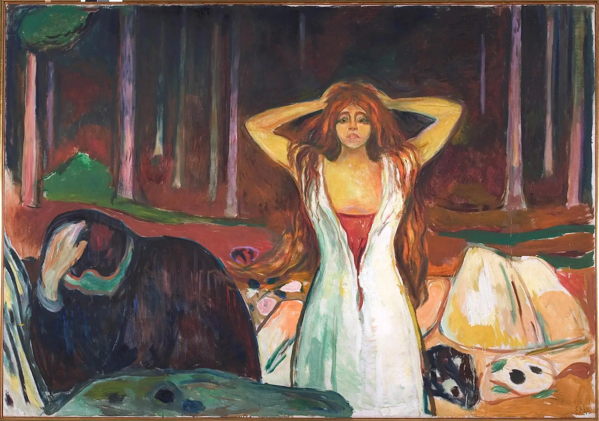 Reproduction du tableau « Cendres - Edvard Munch » par Alpha Reproduction en peinture à l’huile