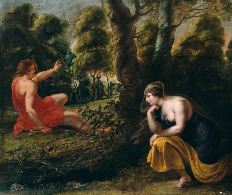 Céphale og Procris - Peter Paul Rubens