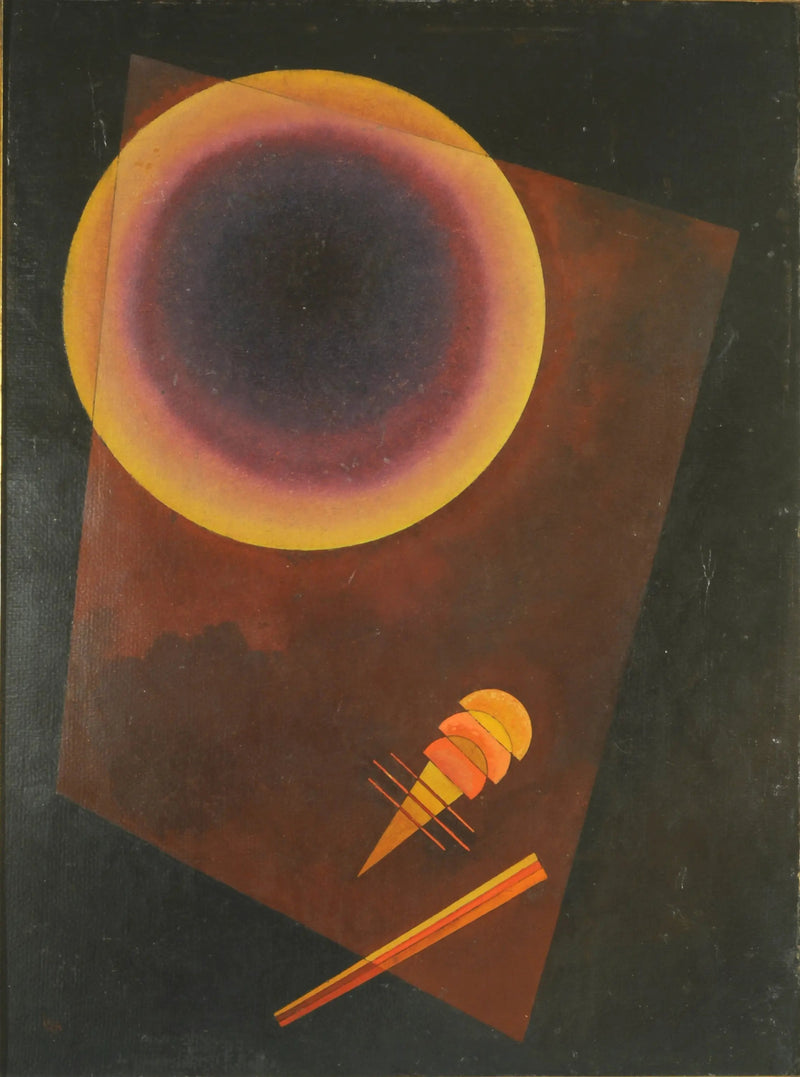 Sirkel (med brunt) - Vassily Kandinsky