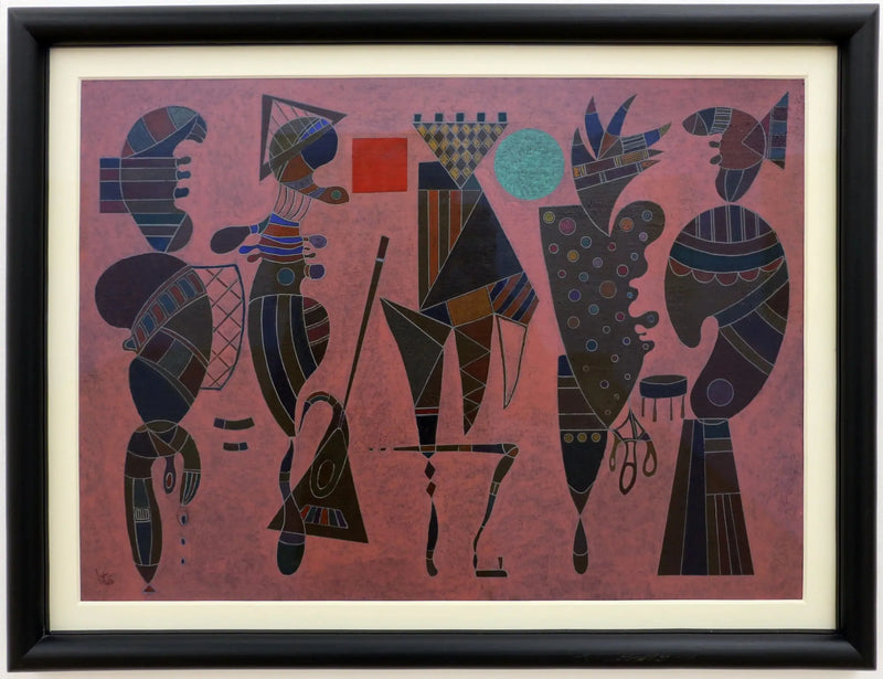 Sirkel og Kvadrat - Vassily Kandinsky