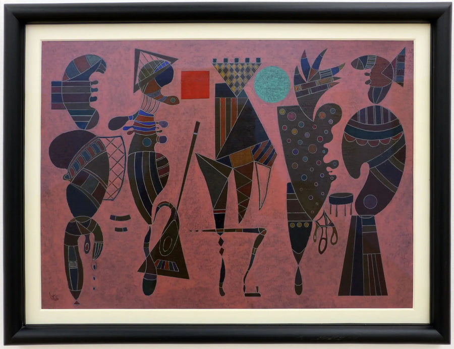 Sirkel og Kvadrat - Vassily Kandinsky
