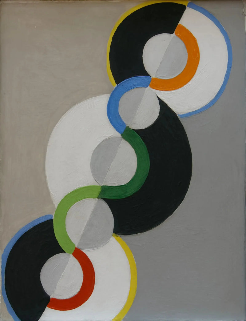 Samtidige sirkler - Robert Delaunay
