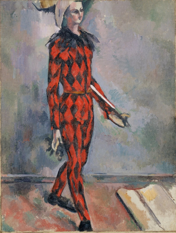 Harlequin, 1888 -1890 - Paul Cézanne