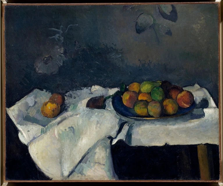 Ferskenfat - Paul Cézanne