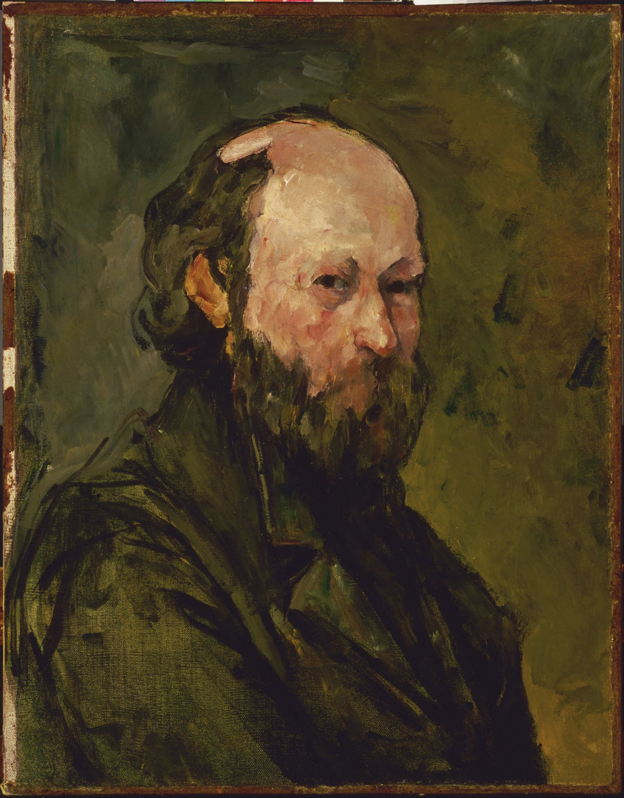 Portrett av kunstneren - Paul Cézanne