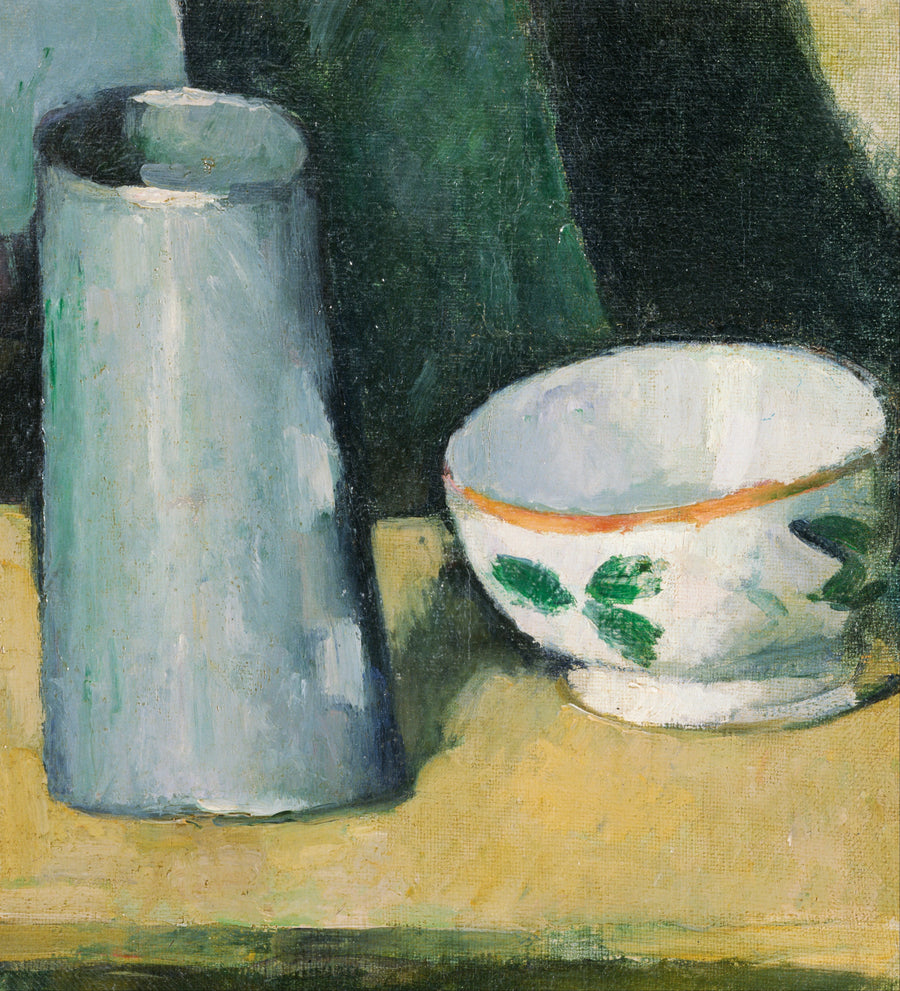 Bol og melkekanne - Paul Cézanne