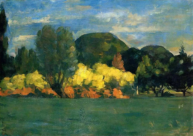 Grove med Jas de Bouffan, 1875 -1876 - Paul Cézanne