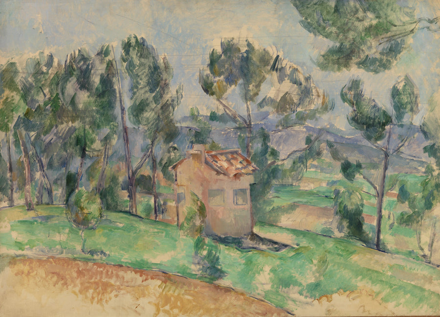 Jaktbu i Provence - Paul Cézanne