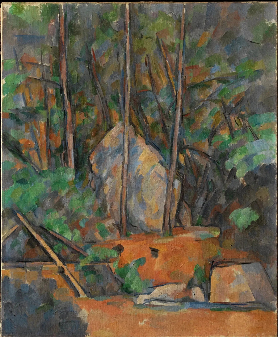 Cisterne i parken ved Château Noir - Paul Cézanne