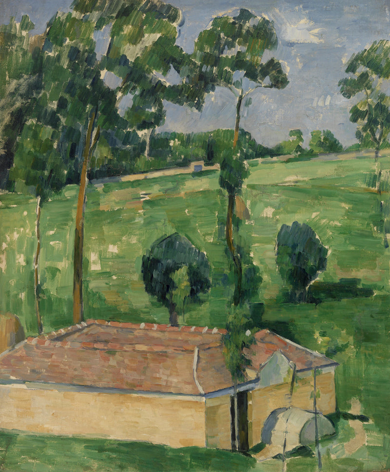 Vannledningen - Paul Cézanne