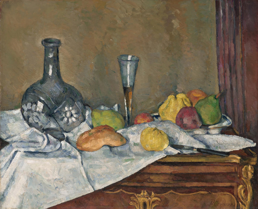 Stilleben med en dessert - Paul Cézanne