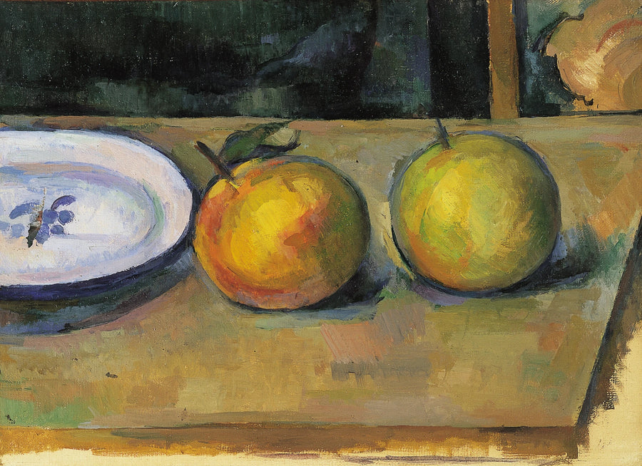 To epler på et bord - Paul Cézanne